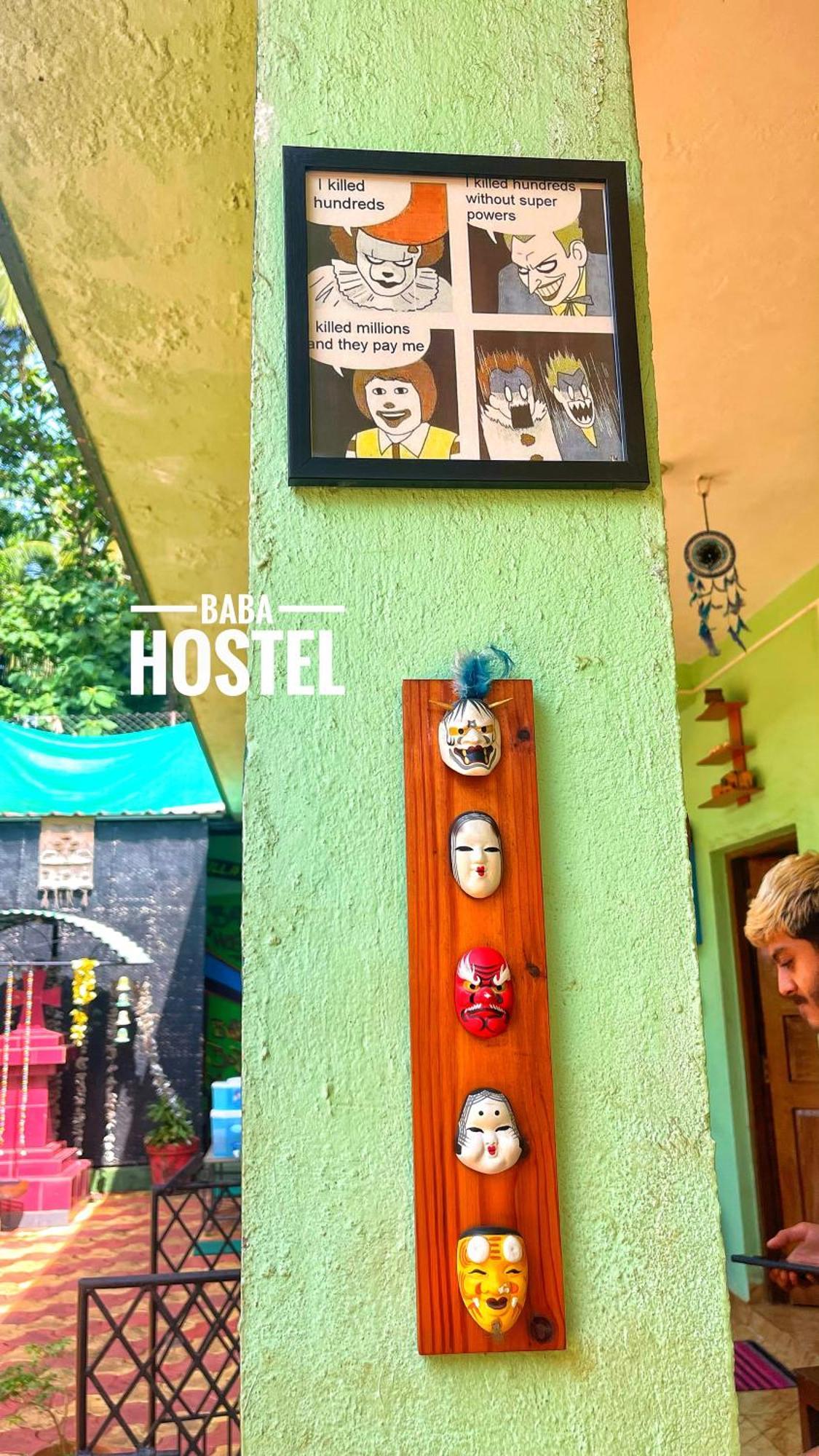 Baba Hostel By La Voglia Chapora Exteriör bild